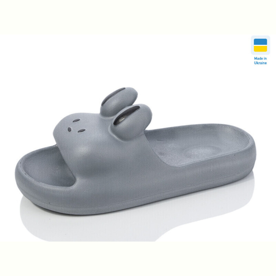 Шлепки Крок 110 сірий