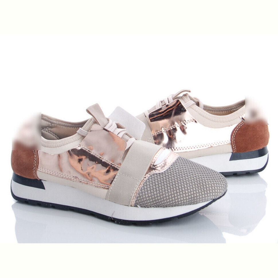 Кроссовки Class Shoes A1082 бежевий