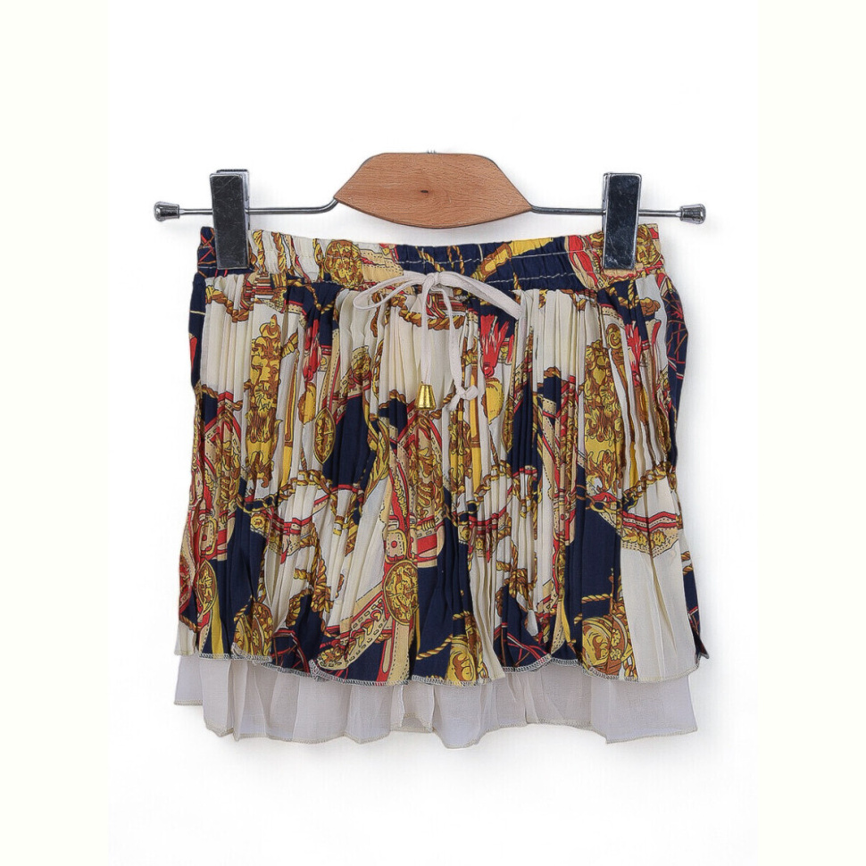 Юбка Obuvok 1816 (08597) beige-navy Юбка Obuvok 1816 (08597) beige-navy