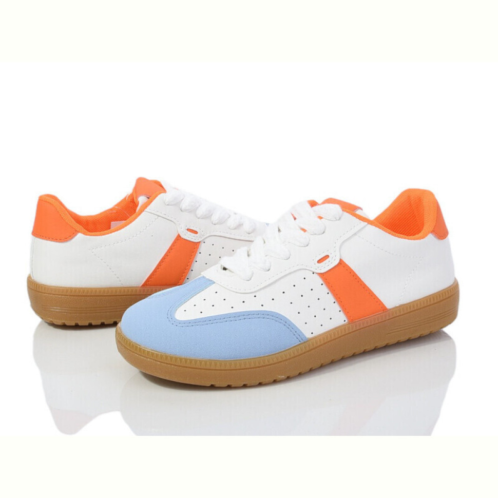 Кроссовки Violeta 143-45 white-blue