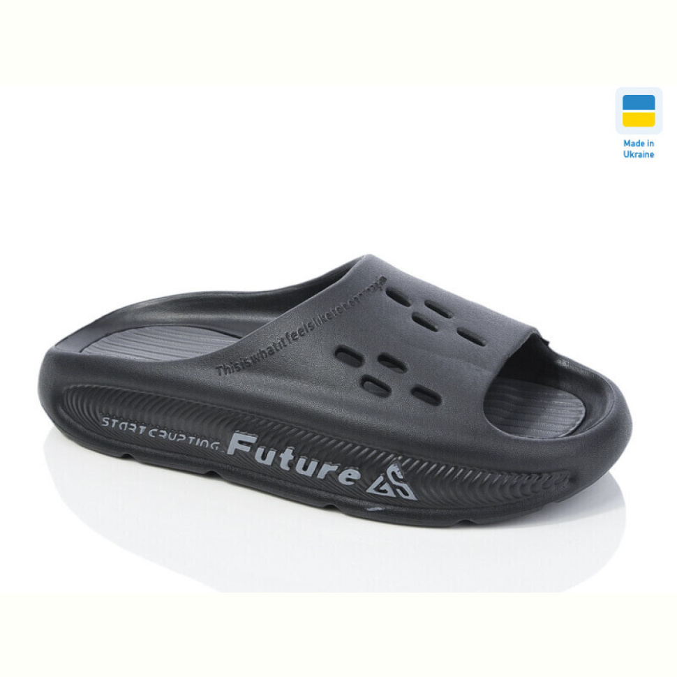 Шлепки DeMur T720 A чорний