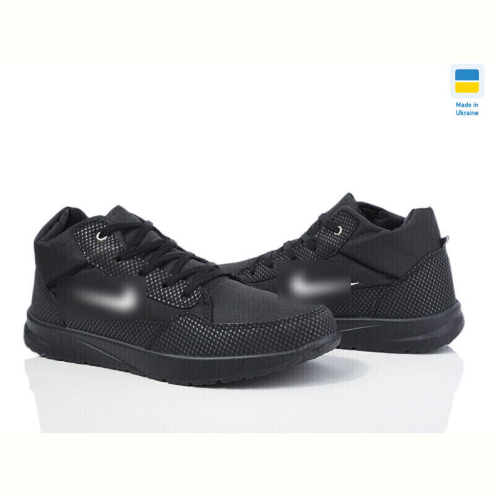 Кроссовки DeMur G102 чорний фліс зима Кроссовки DeMur G102 чорний фліс зима