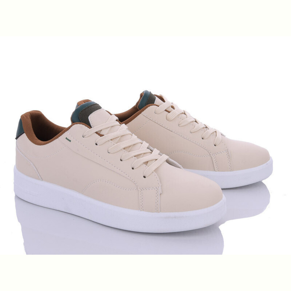 Кроссовки Violeta 20-1000-2 beige-green