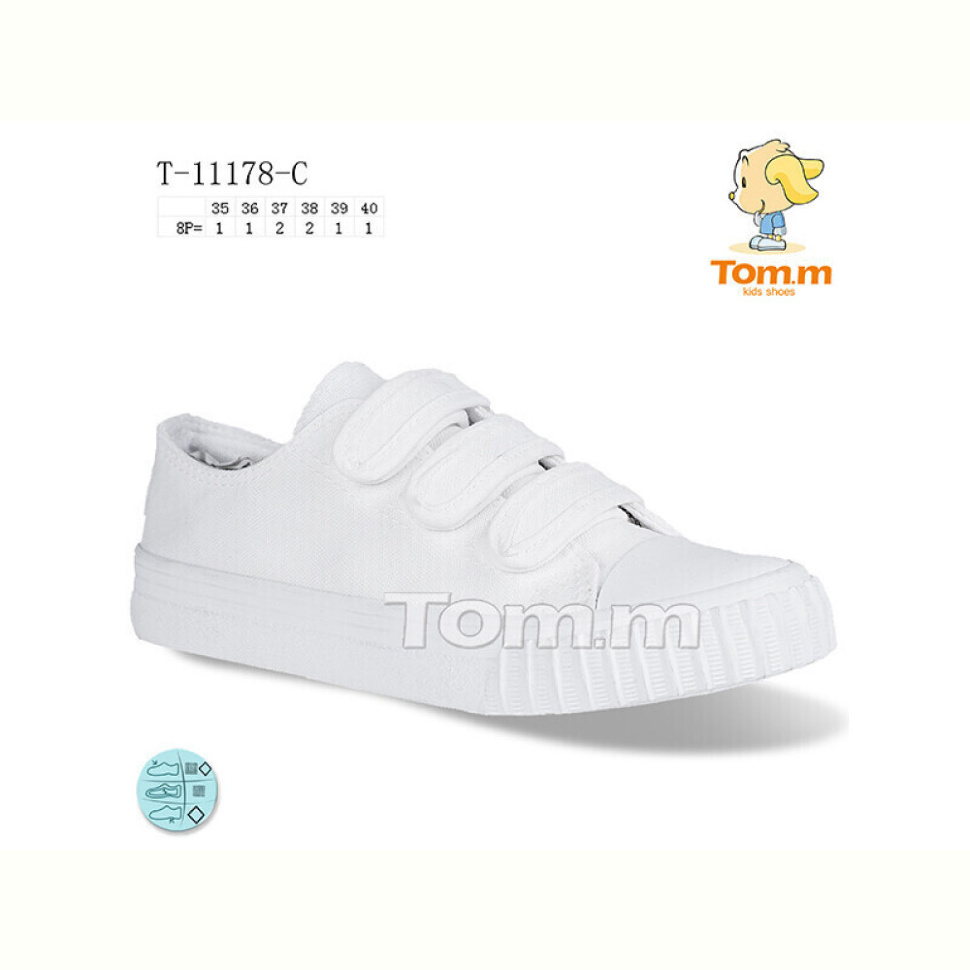 Кеды TOM.M T-11178-C Кеды TOM.M T-11178-C