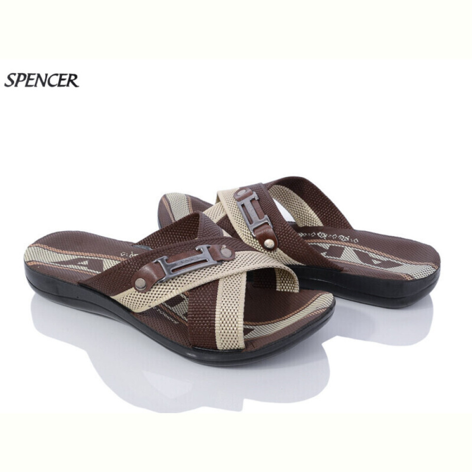 Шлепки Spencer 007 brown