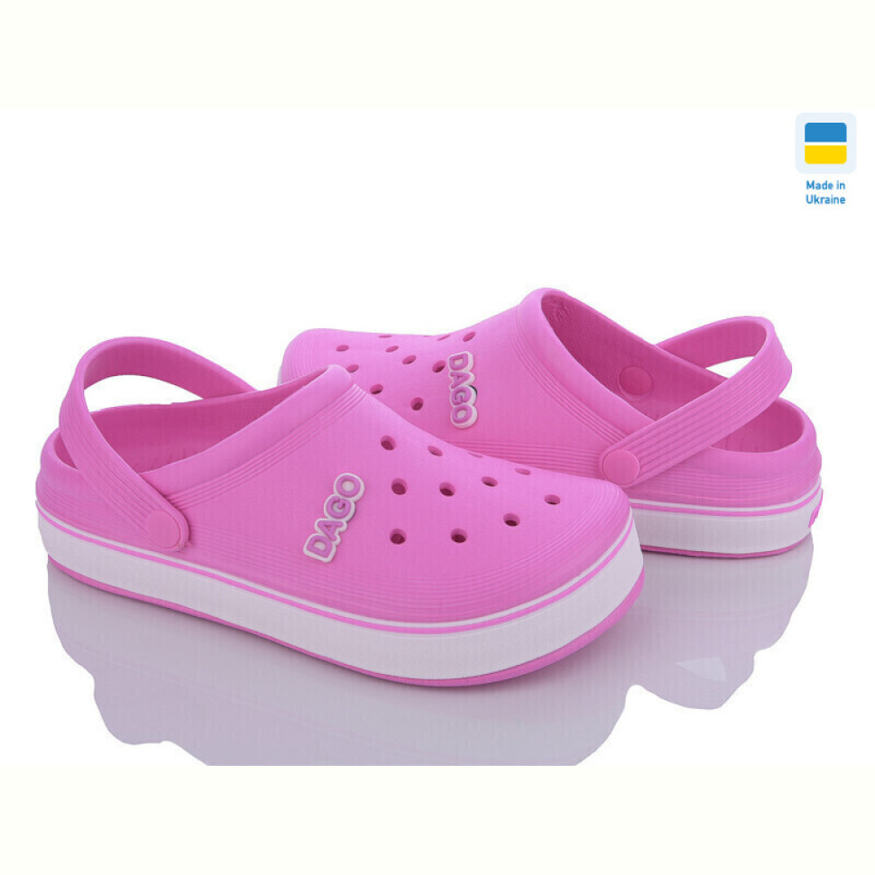 Кроксы Golden Lion 419 рожевий