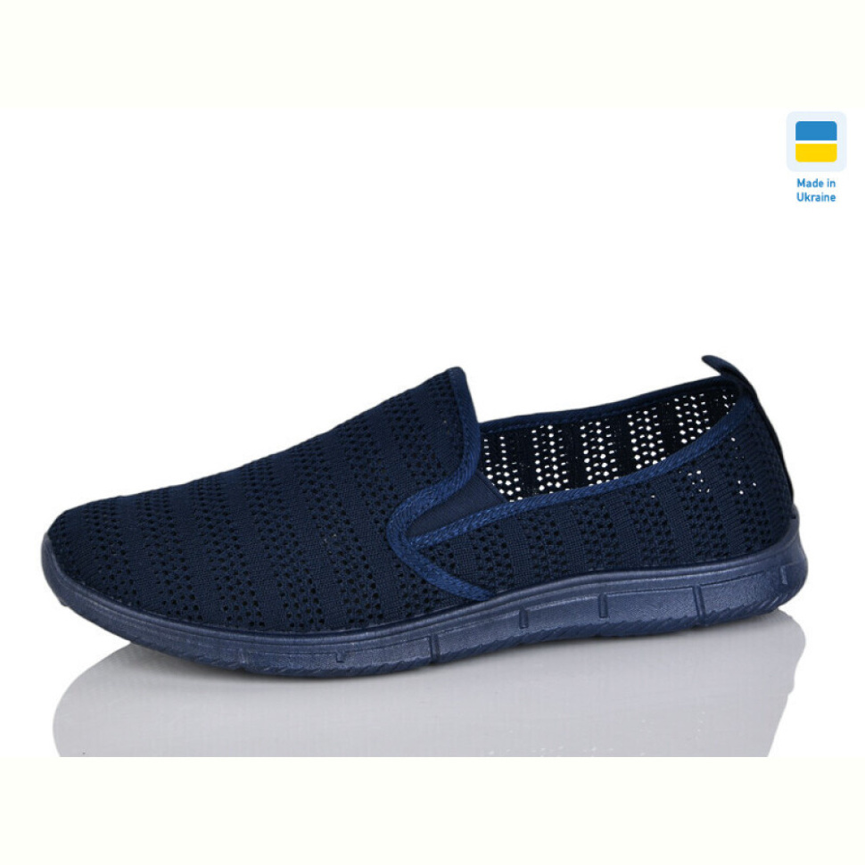 Слипоны DeMur 929 синій