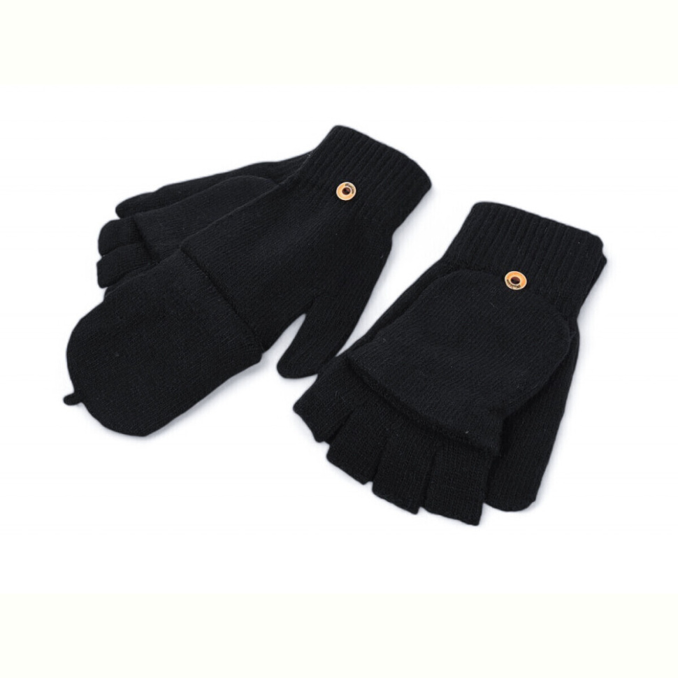 Варежки RuBi 3837 black Варежки RuBi 3837 black