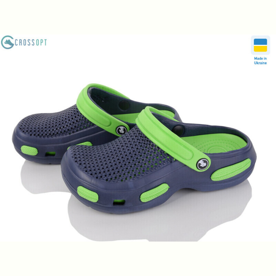 Кроксы CROSSOPT 115635 синій
