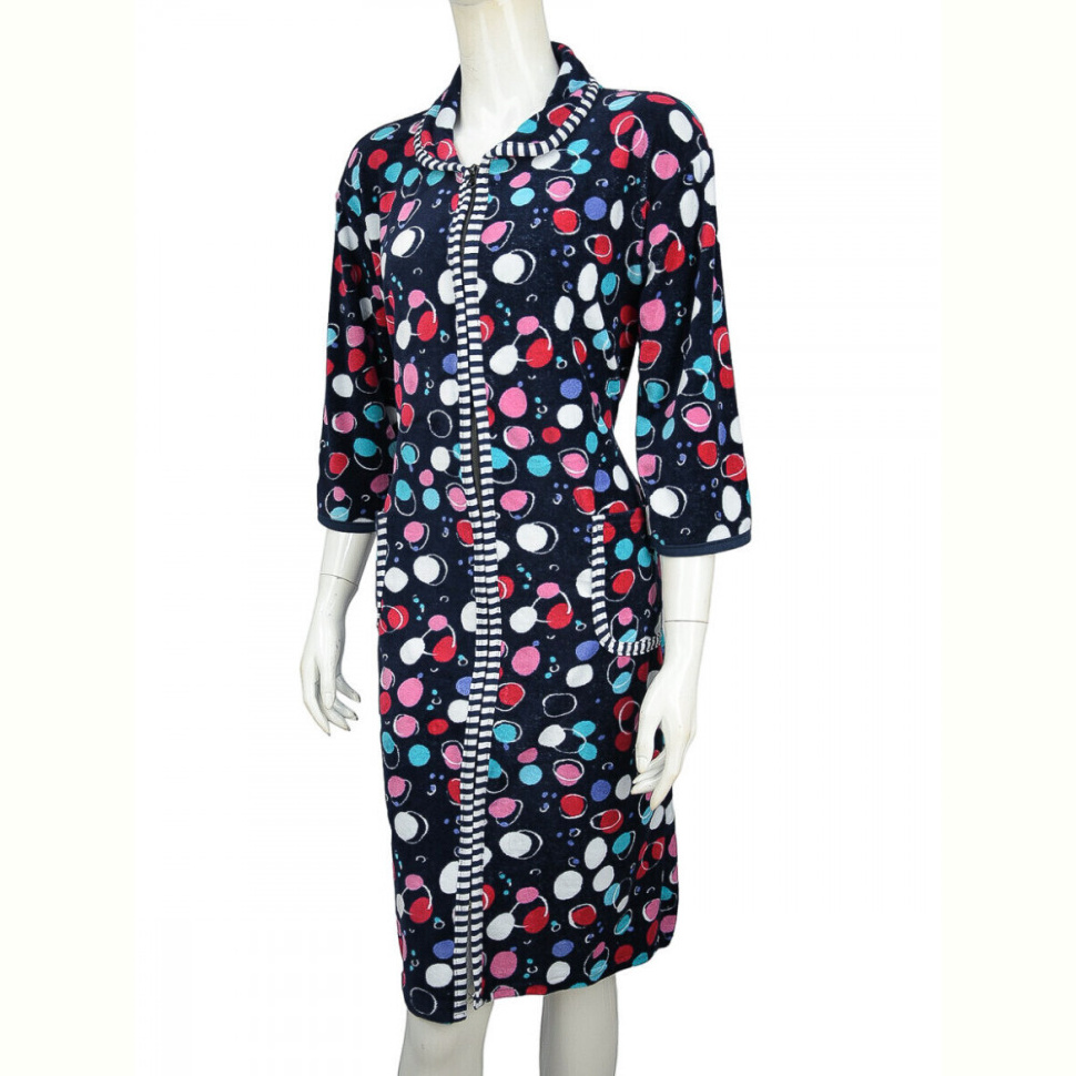 Халат Banko Халат норма велюр 005-1 (різні кольори) mix Халат Banko Халат норма велюр 005-1 (різні кольори) mix