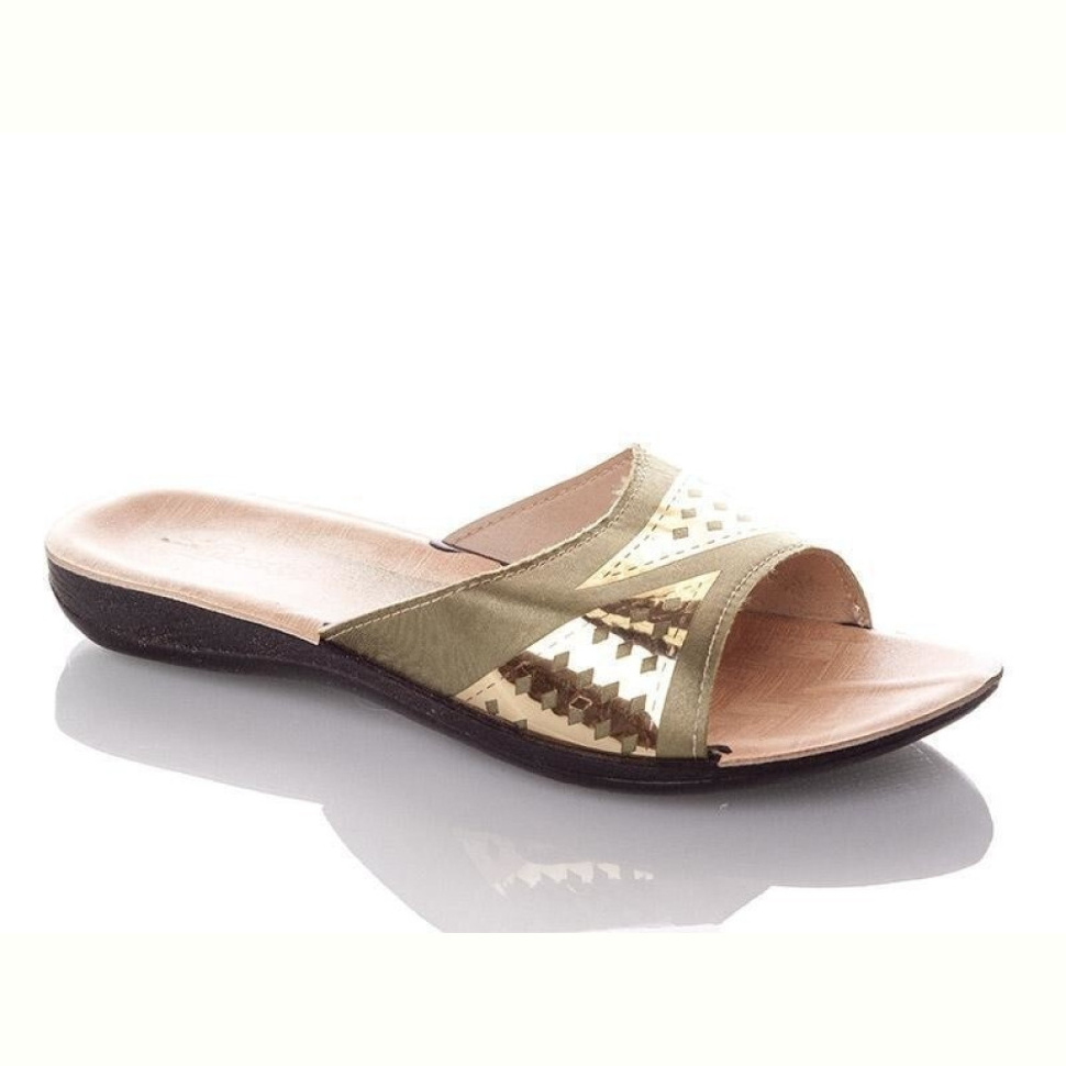 Шлепки DeMur W7149-green