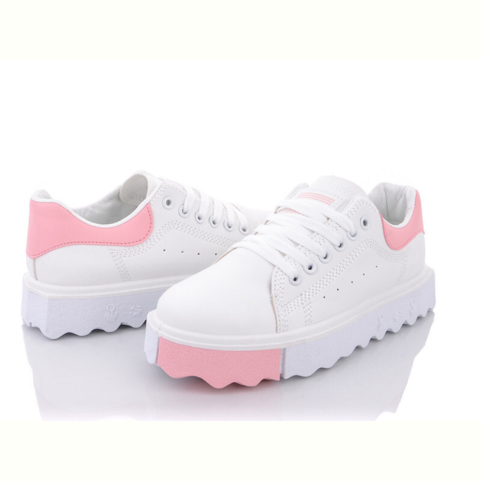 Кроссовки Violeta 169-19 white-pink