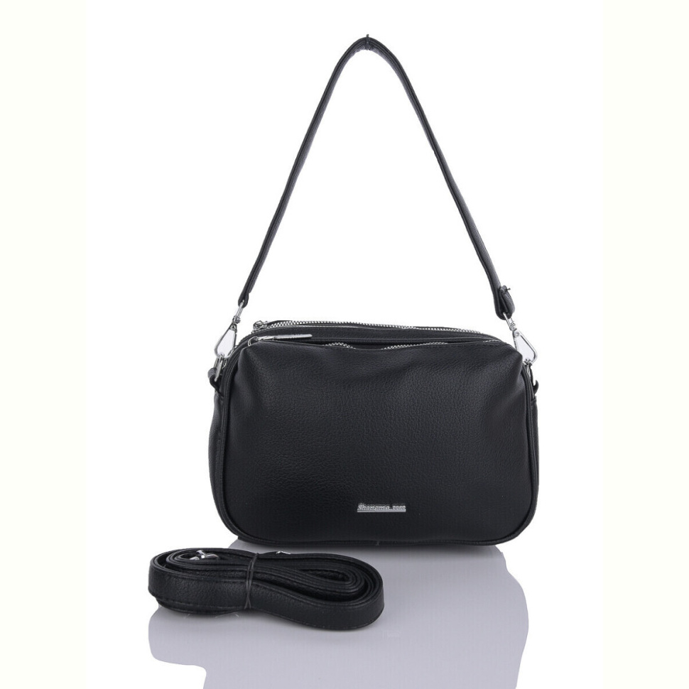 Сумка Sheng Ma-Lusha 883759 black (9x18x22)