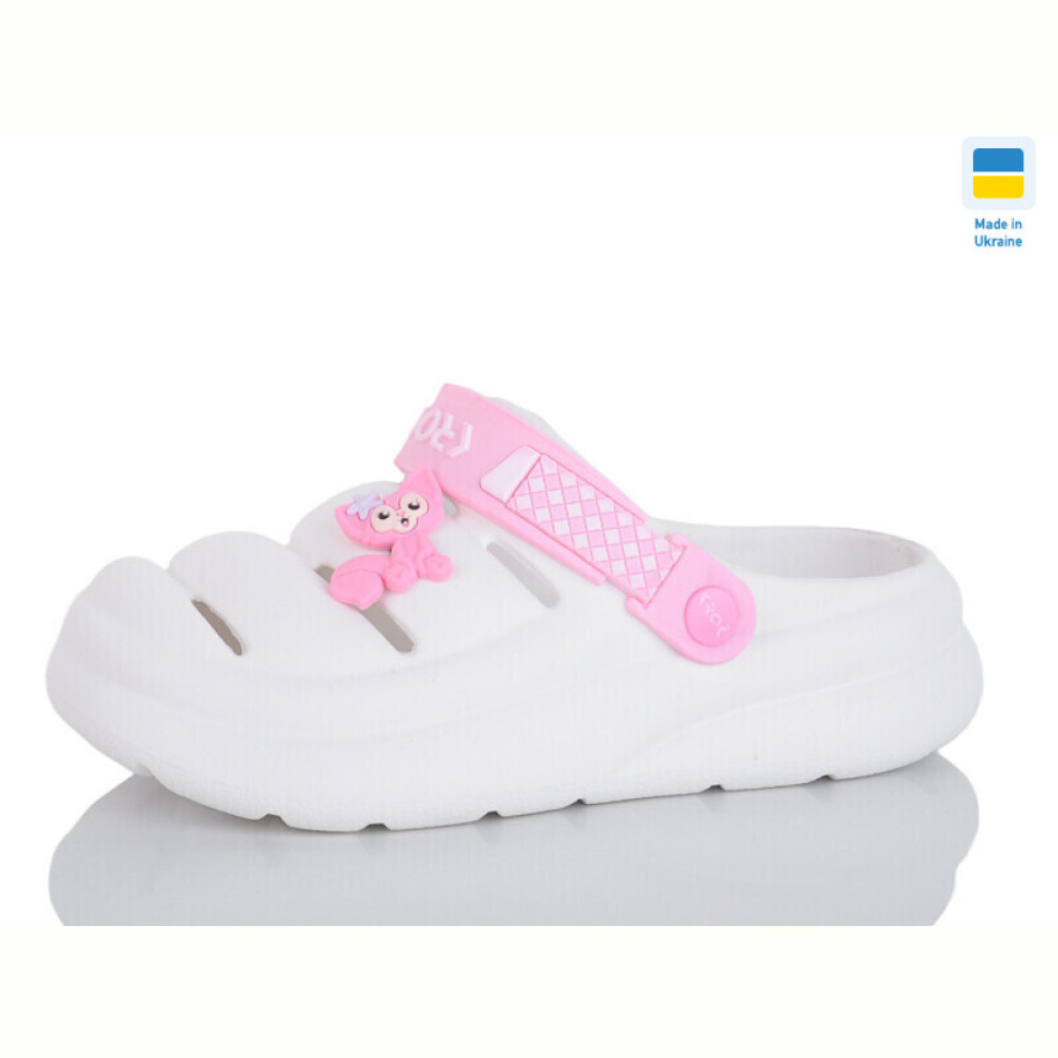 Кроксы M&L  Alex13 ML96 білий