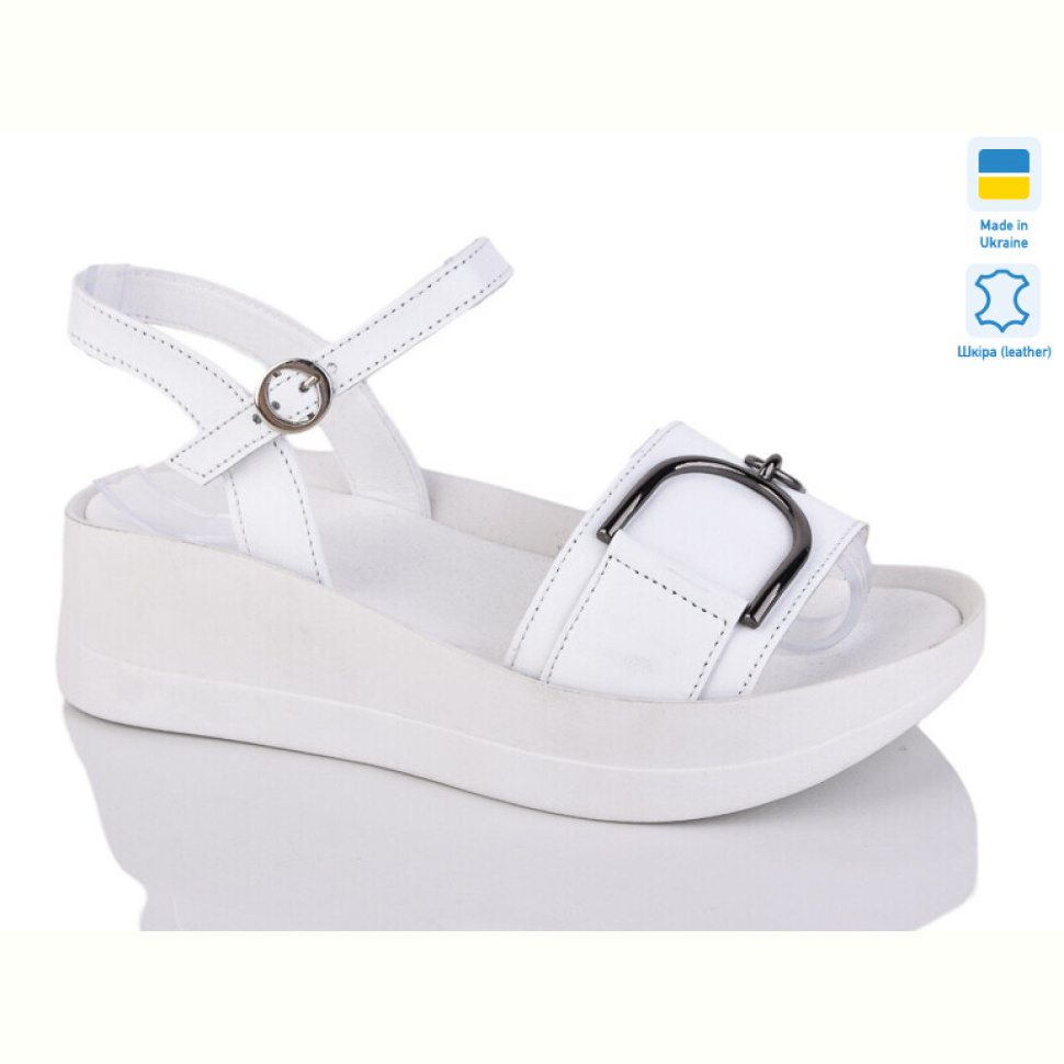 Босоножки Sali 1718-2 біл.к.