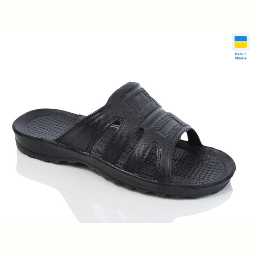 Шлепки Lot Shoes NB8 чорний