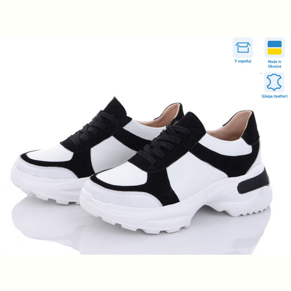 Кроссовки A.N.I.One 5066S біло-чорний Кроссовки A.N.I.One 5066S біло-чорний