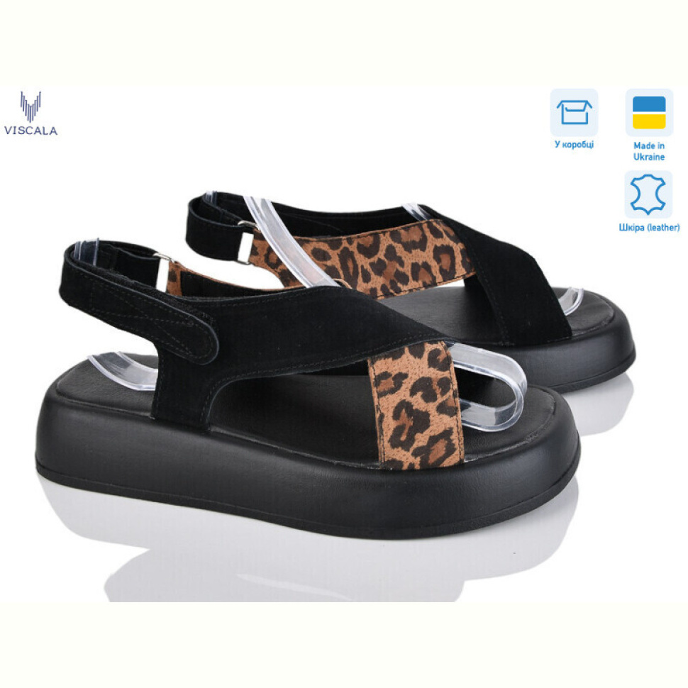 Босоножки Viscala 23211 ч.з.+лео з.