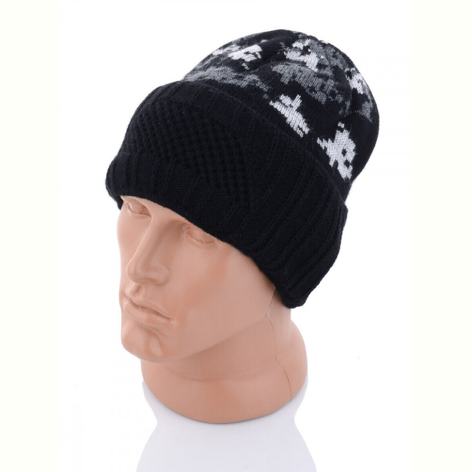 Шапка STARK Шапка-балак. піксель чорний Шапка STARK Шапка-балак. піксель чорний