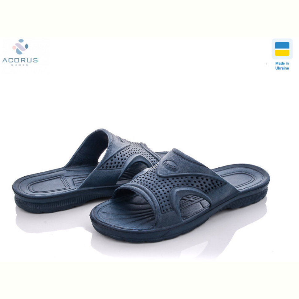 Шлепки Acorus Крок С51 синий
