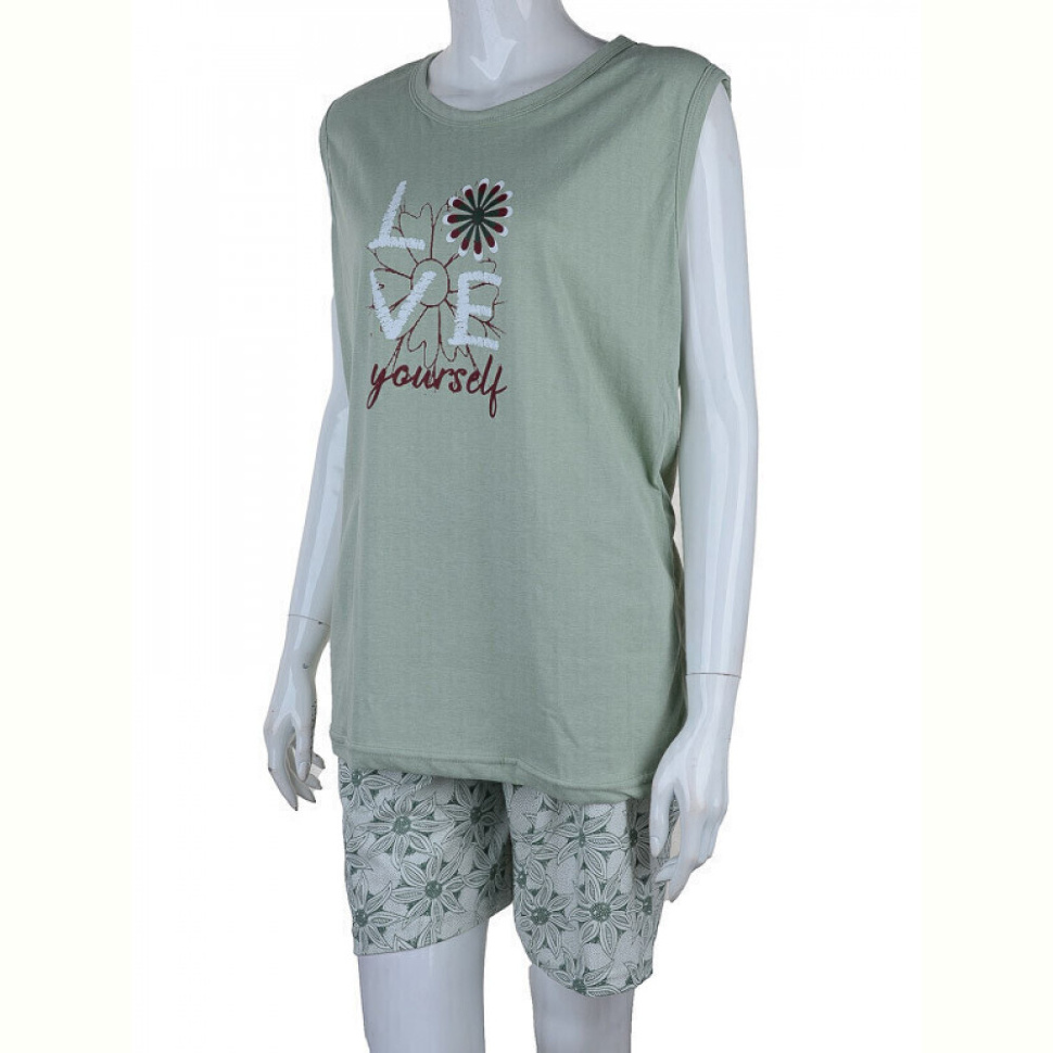 Пижама Obuvok 8493 green (04083)