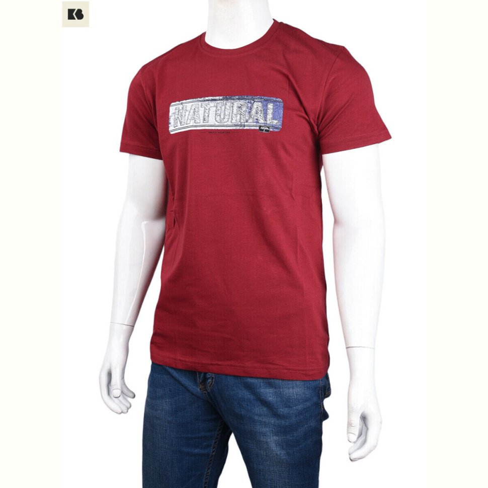 Футболка BIG 3707-079-4 bordo