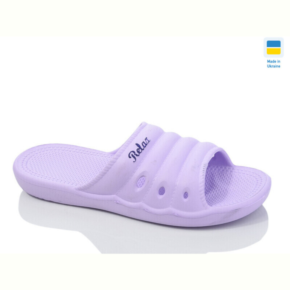 Шлепки DeMur DS66 бузковий