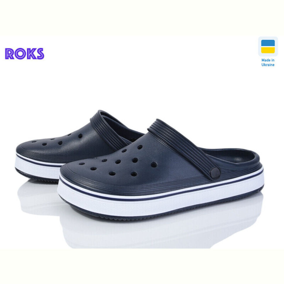 Кроксы Roks 5001 синій