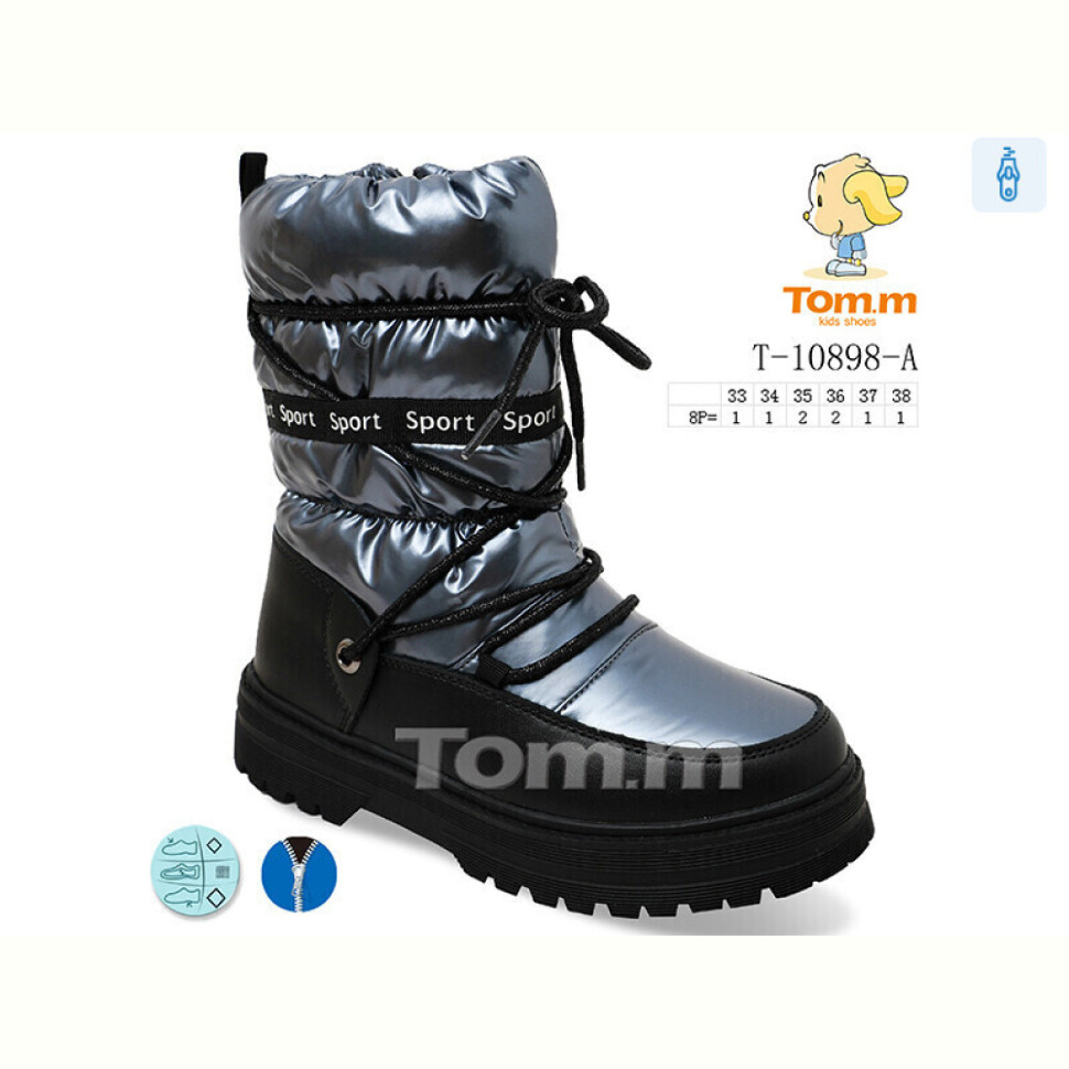 Дутики TOM.M T-10898-A Дутики TOM.M T-10898-A