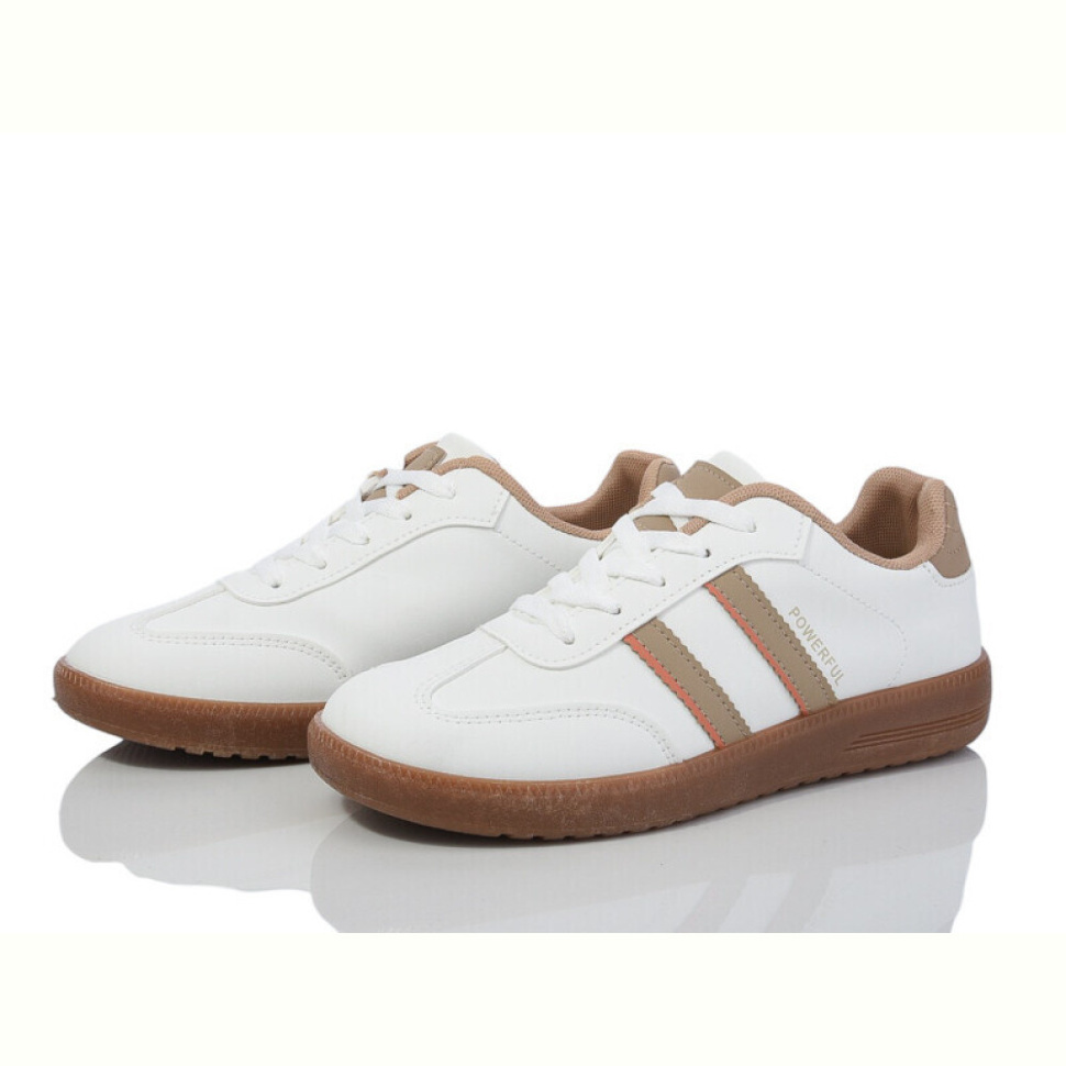 Кроссовки Violeta 172-47-3 white-khaki