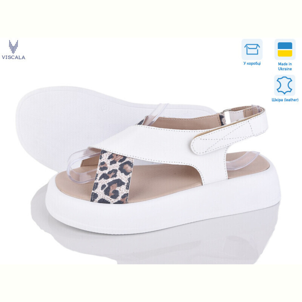 Босоножки Viscala 23211 б.ш.+лео з. Босоножки Viscala 23211 б.ш.+лео з.