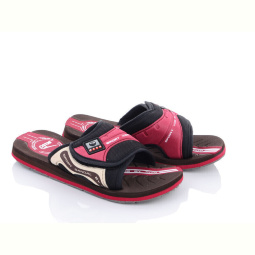 Шлепки КалориЯ 1284 бордовий