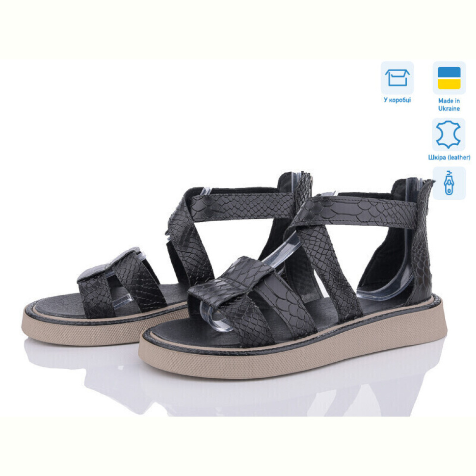 Босоножки A.N.I.One 4071-42Q чорний