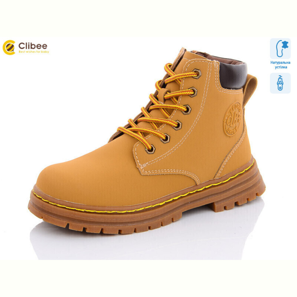 Ботинки Clibee-Apawwa KC204 camel-brown Ботинки Clibee-Apawwa KC204 camel-brown