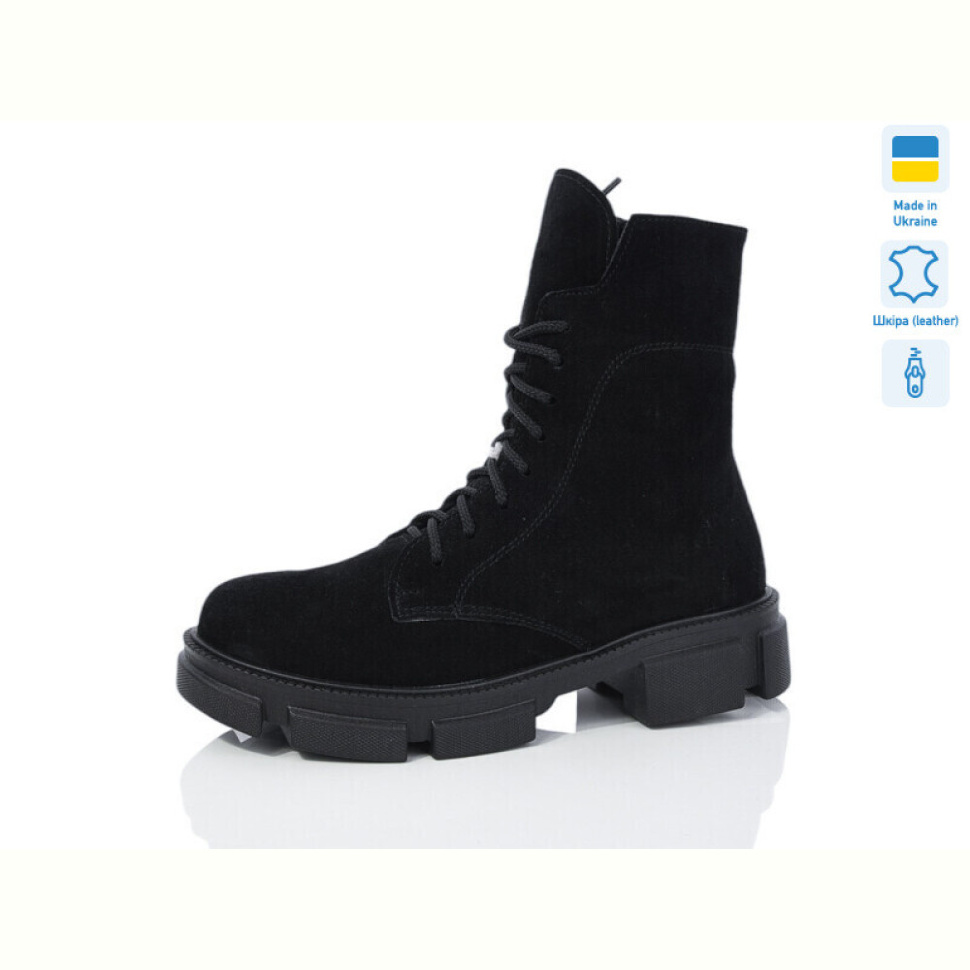 Ботинки Sali 17-3 чорний з. зима