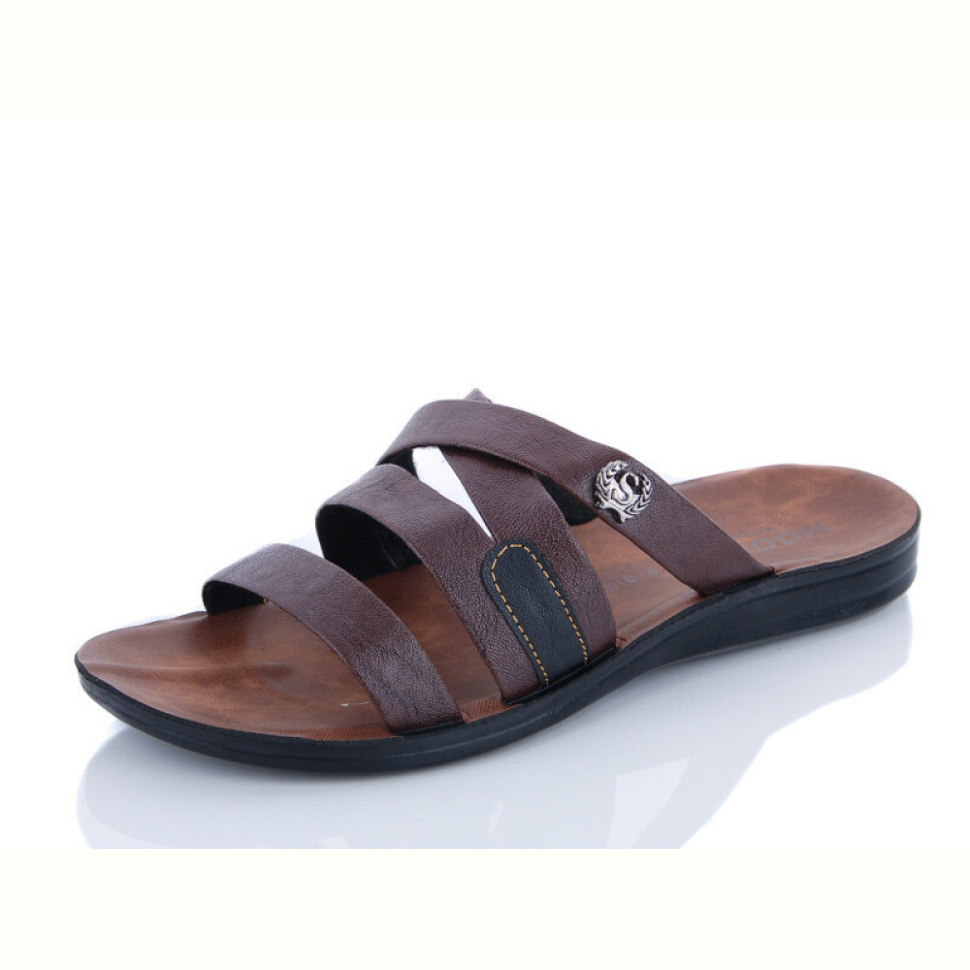 Шлепки Makers Shoes 3528 коричневый Шлепки Makers Shoes 3528 коричневый