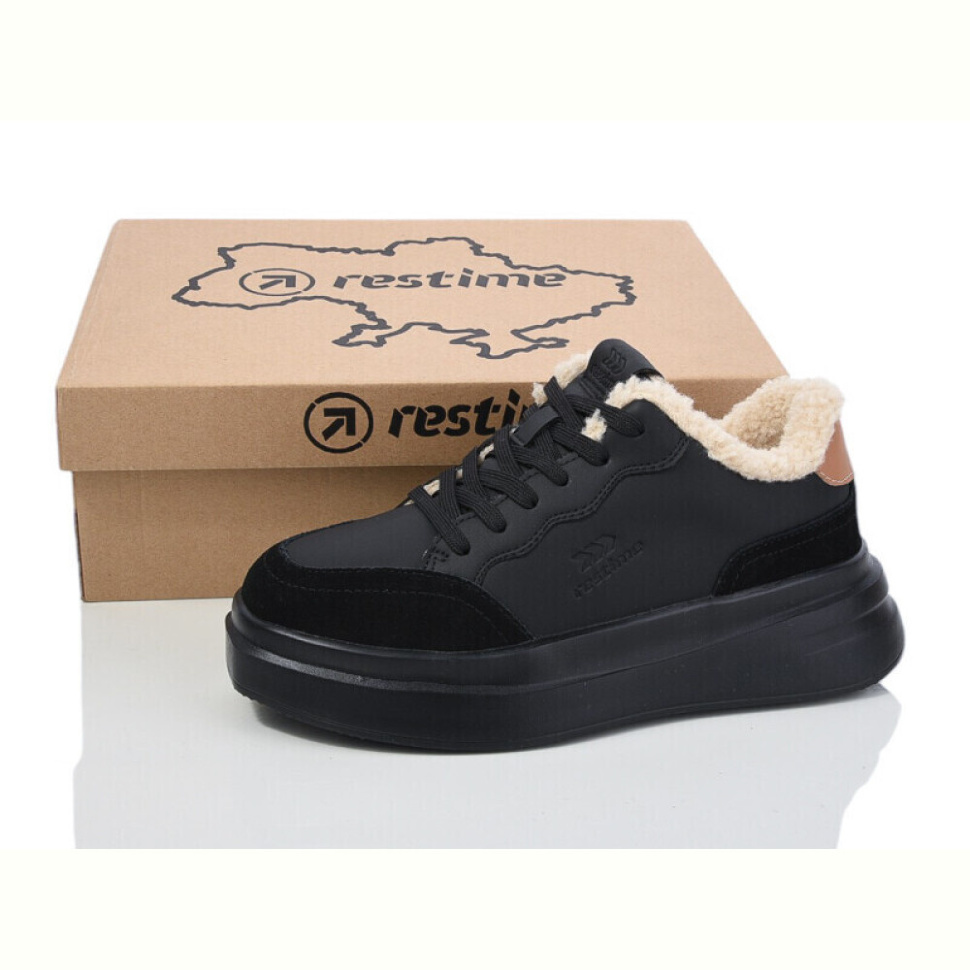 Кроссовки Restime HWZ24380 black