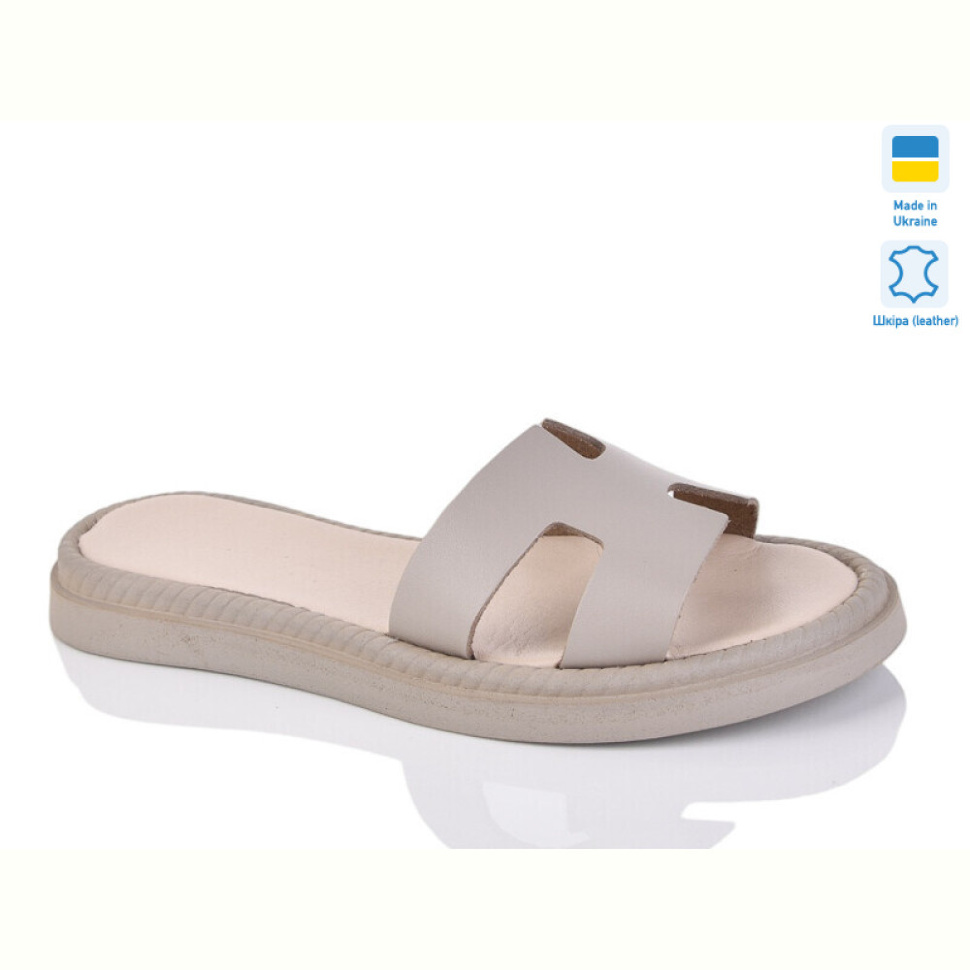 Шлепки Sali 1501-1 кап.к. беж.п.
