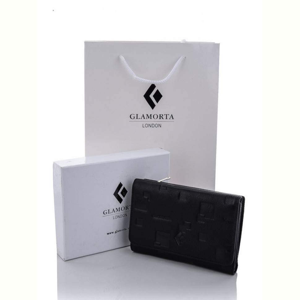 Кошелек GLAMORTA B026-36 black Кошелек GLAMORTA B026-36 black