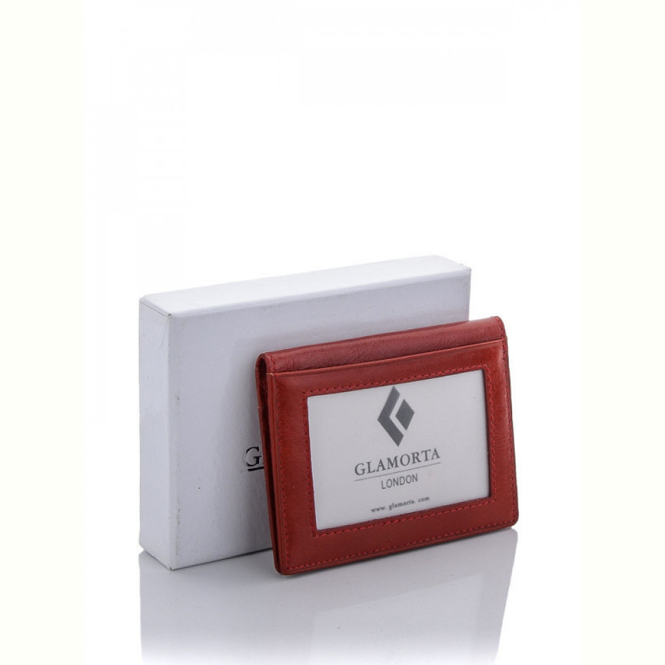 Визитница GLAMORTA DV01-738 red