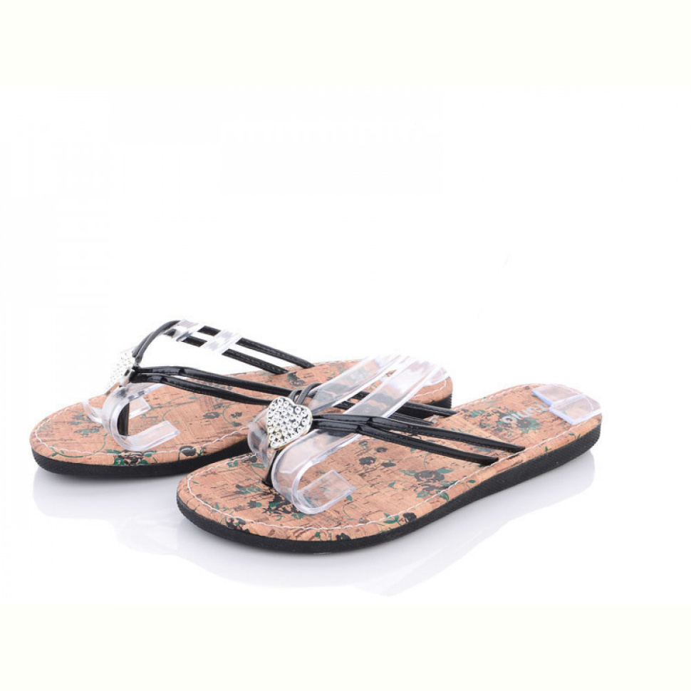 Шлепки КалориЯ 103-3 чорний Шлепки КалориЯ 103-3 чорний