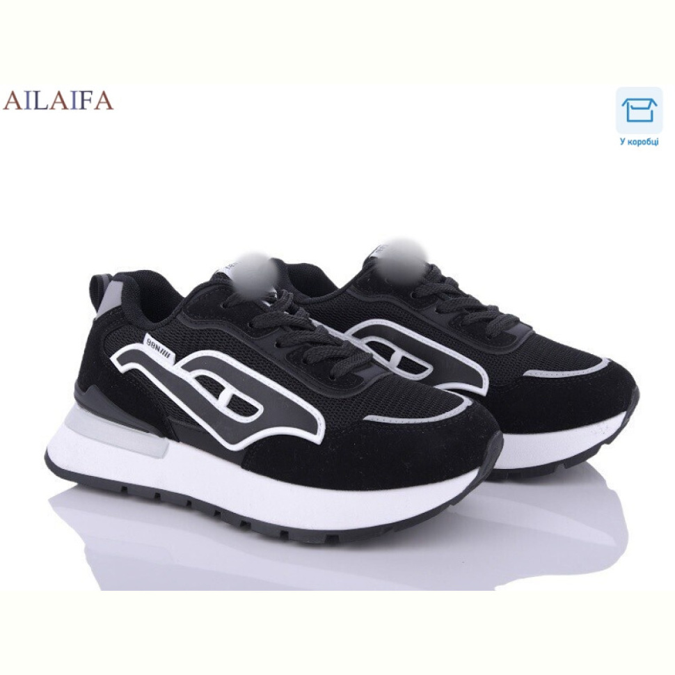 Кроссовки Ailaifa T813-1 black