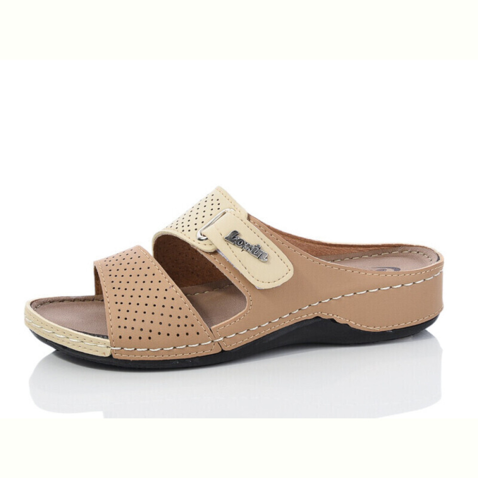 Шлепки Sali-2 416-6 brown Шлепки Sali-2 416-6 brown