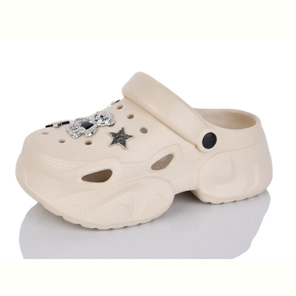 Кроксы Красиво Ян T679 beige