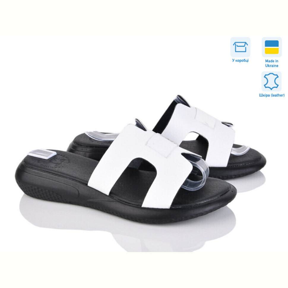 Шлепки A.Dama MV118-10 білий