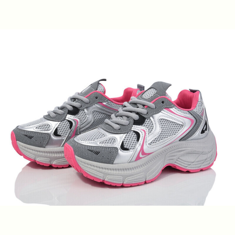 Кроссовки Violeta 172-45-7 grey-pink