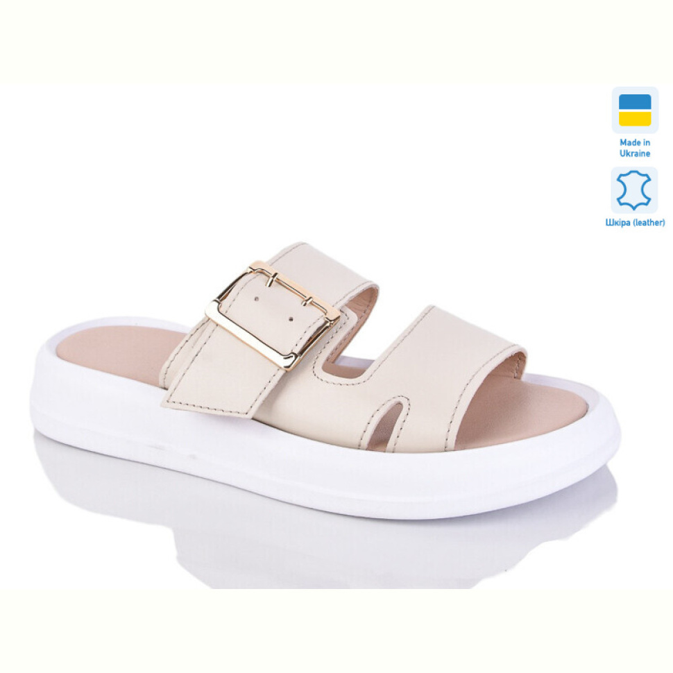 Шлепки Sali 516 беж.к.