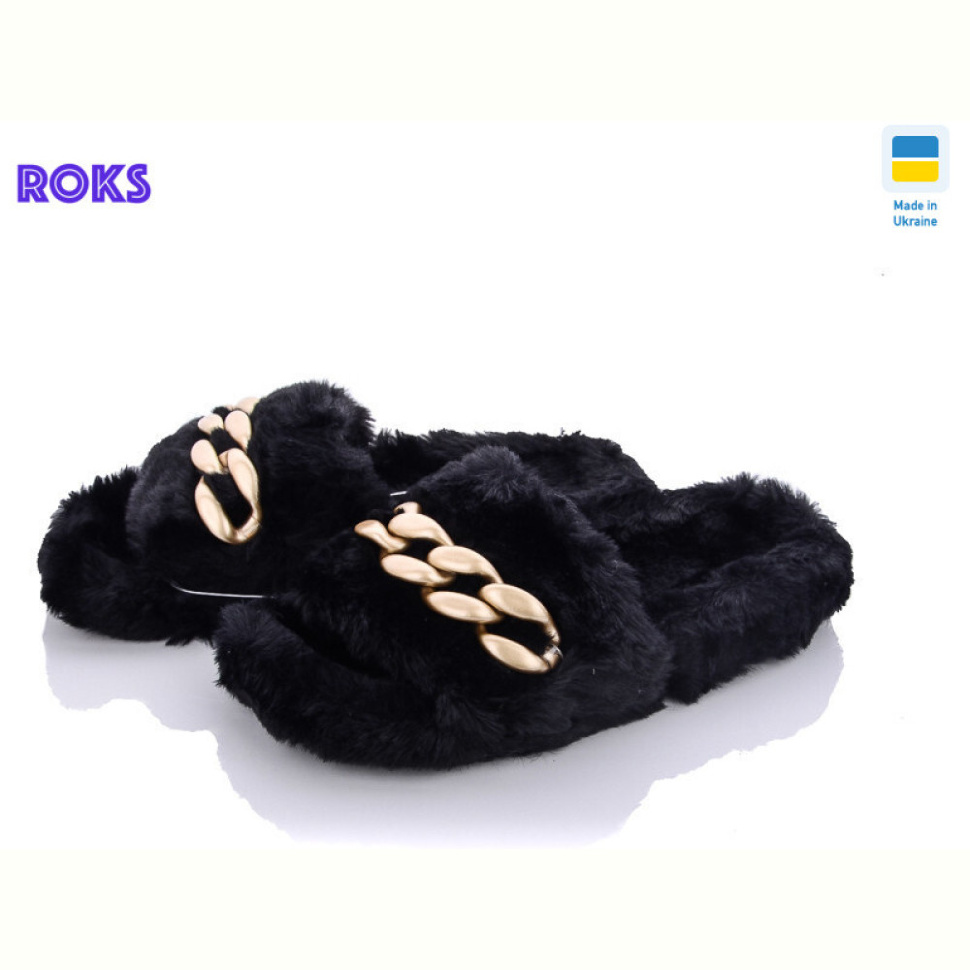 Тапки Roks ED006 черный