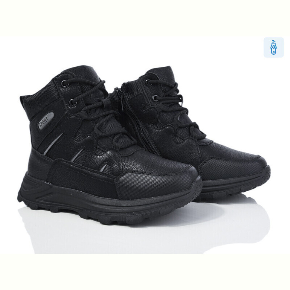 Ботинки Ok Shoes C1105 black