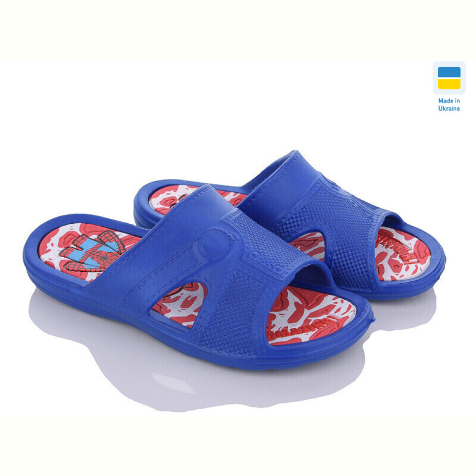 Шлепки Golden Lion Спайдер синій